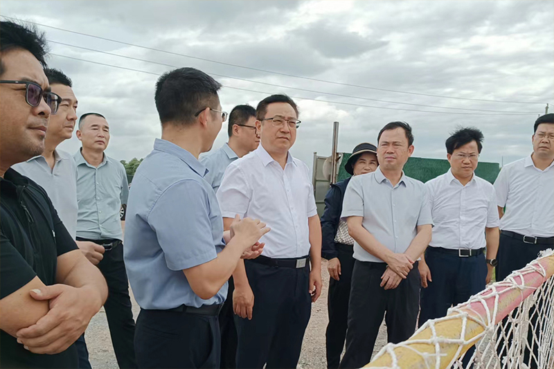 贛州市委常委、副市長何琦一行蒞臨挺進(jìn)環(huán)保D5地塊土壤治理項(xiàng)目調(diào)研指導(dǎo)